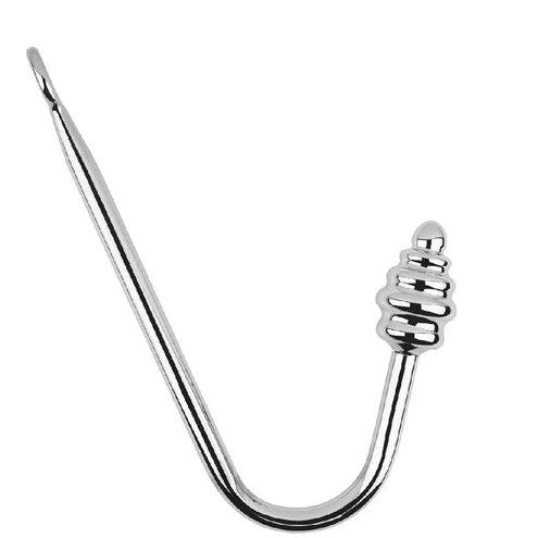 8826 GreatBenefit Screw-in Ribbed Anal Hook Set 0725